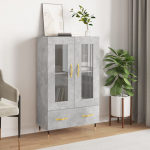 K&otilde;rge kapp, betoonhall, 69,5 x 31 x 115 cm, tehispuit