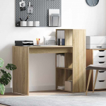 Laud riiuliga sonoma tamm 108 x 55 x 103.5 cm tehispuit