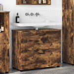Vannitoa kapp sahtliga suitsetatud tamm 76,5 x 35 x 64 cm
