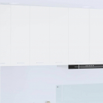 Seinakapp ladustamisega riga valge 60 x 31 x 80 cm tehispuit