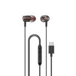 Dudao X1PROT In-Ear Wired USB-C Headphones 1.2m - Black