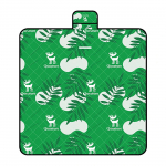 Qunature picnic mat waterproof camping blanket 2 x 2 m - green