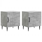 &Ouml;&ouml;lambi kapp 2 pcs betoonhall 43 x 34,5 x 50 cm tehispuit