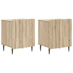 &Ouml;&ouml;lambi kapp 2 pcs sonoma tamm 43 x 34,5 x 52 cm tehispuit