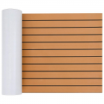 Paadi matt triibuline pruun ja must 240 x 60 cm eva