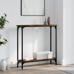 Konsoollaud, suitsutatud tamm, 75x22,5x75 cm, tehispuit