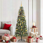 Tehisj&otilde;ulupuu roheline 180 cm pvc, plastikk ja teras