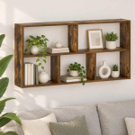 Seinariiul suitsutatud tamm 102 x 17 x 50 cm tehispuit