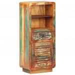 Puhvetkapp, 45 x 32 x 110 cm, taastatud puit