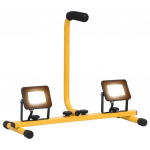 K&auml;epidemega led-prožektor 2x10 w, soe valge