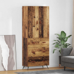 K&otilde;rgushein sahtliga vana puit 69,5 x 34 x 180 cm tehispuit