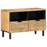 Tv kapp pruun 70x33x46 cm t&auml;ispuidust mango