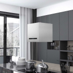 Rippuv k&ouml;&ouml;gisaare kubu puutetundlik lcd 37 cm roostevaba teras