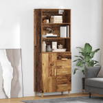 K&otilde;rgushein sahtliga vana puit 69,5 x 32,5 x 180 cm tehispuit
