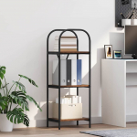 Raamatukapp vana puit 40 x 30 x 109 cm tehispuit