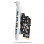 I/O CARD USB2 PCIE 4PORT/PCEU-430RS AXAGON - 8595247908582