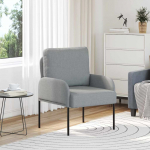 Diivanid padjaga 55cm helehall vineer