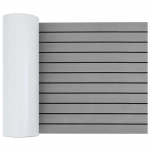 Paadi matt triibuline helehall ja must 240 x 60 cm eva