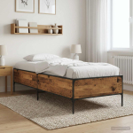 Voodi raam vana puit 80 x 200 cm tehispuit
