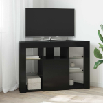 Nurgas led tv kapp 100x40x68cm must tehispuit