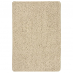 Karvane vaip, kreemjas, 120 x 170 cm, libisemiskindel