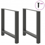 S&ouml;&ouml;gilaua jalad, antratsiithall, 2 tk, 70 x (72-73) cm, teras