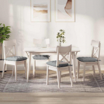 Istumispatjad 2 pcs helehall 40 x 40 x 6 cm kangas