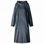 Tekk-pusa tumesinine l flanell