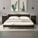 &Ouml;&ouml;kapid 2 tk, must, 40 x 36 x 65 cm