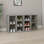 Jalatsipink, hall sonoma tamm, 103 x 30 x 55 cm, tehispuit