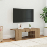 Telerikapp led-valgustitega artisan tamm 90x39x30 cm tehispuit