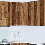 Seinakapp riga vana puu ja valge 57 x 57 x 100 cm tehispuit