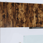 Seinakapp k&ouml;&ouml;ki suitsetatud tamm 50 x 31 x 80 cm tehispuit