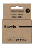 Actis KB-123Bk Ink (replacement for Brother LC123BK/LC121BK; Standard; 15 ml; black)