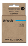 Actis KC-551C Ink (replacement for Canon CLI-551C; Standard; 12 ml; cyan)