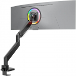 ONKRON G130-B Swivel and tilt desk mount for 17&lsquo;-57&rsquo; monitors, max. 27 kg, with rotation, black