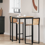 Baarilaud neutraalne 110 x 55 x 105 cm tahke m&auml;nd