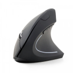 MOUSE USB OPTICAL WRL BLACK/ERGONOMIC MUSW-ERGO-01 GEMBIRD - 8716309104876