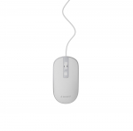 MOUSE USB OPTICAL WHITE/SILVER/MUS-4B-06-WS GEMBIRD - 8716309122214