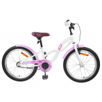 Laste bike 18 tolli 5-7 aastastele valge