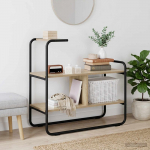 Konsoollaud sonoma tamm 80 x 35 x 75 cm tehispuit