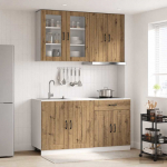K&ouml;&ouml;k &uuml;ksus lucca 4 pcs artisan tamm tehispuit