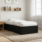 P&otilde;randvoodi raam must tamm 80 x 200 cm tehispuit