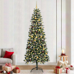 Tehisj&otilde;ulupuu roheline 240 cm pvc, plastikk ja teras
