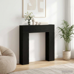 Kamina raam must tamm 102 x 18 x 100,5 cm tehispuit