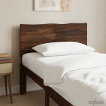 Naturaalse servaga voodipeats rostock tume pruun 75 cm