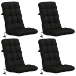 4-t&uuml;kiline k&otilde;rge seljatoega toolipatjade komplekt vianen 4 pcs