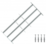 Reguleeritavad akende turvatrellid 3 p&otilde;iki trelliga 700-1050 mm