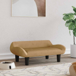 Koeravoodi, pruun, 70x40x24 cm, samet