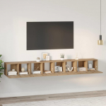 Telerikapi komplekt 4 pcs k&auml;sit&ouml;&ouml;puu 60 x 30 x 30 cm tehispuit
